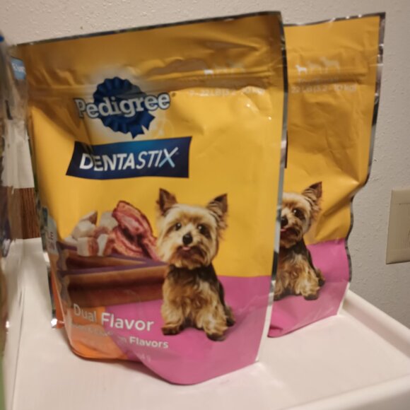 Dentastix Dual Flavor Small Breed Dog Treats, Bacon & Chicken17.78 oz. Bag 2PACK - Picture 10 of 10